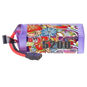 GNB High Energy 5200mAh 6S 22.8V 120C LiPo Battery for RC Helicopter FPV Drone Aircraft Model HV