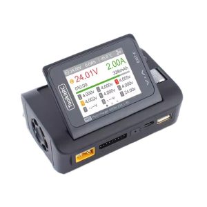 Зарядное устройство Toolkitrc M9 на 600 Вт с током 20 А для литиевых аккумуляторов 1–8S с голосовым сопровождением и складным экраном для RC-моделей