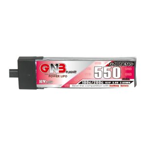 GNB High Energy 550mAh 1S 3 8V 100C A30 HV Lipo Battery for Indoor Traversing Machine FPV Drone