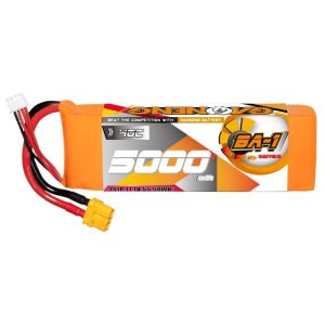 Аккумулятор LiPo GNB High Energy емкостью 5000 мАч, 3S, 11,1 В, 40 C для моделей катеров и автомобилей на радиоуправлении