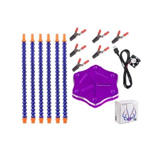 Six Claw Multifunction Aluminum Alloy Soldering Station XT60 PCB Welding Holder RC Model Tool