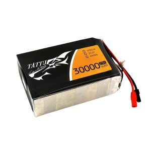 TATTU 30000mAh High Capacity 22.2V 6S 5C LiPo Battery XT90S F for Plant Protection Mapping Security UAV Drone
