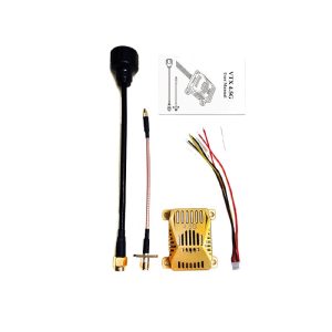45G 46G FPV VTX Transmitter Receiver 25W Crossing UAV Image Transmission Module 16CH for Drone