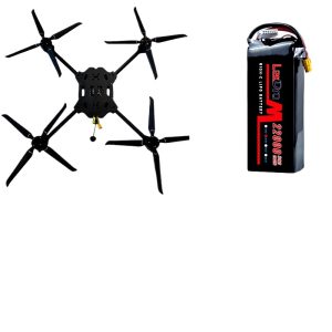 18 Inch FPV Racing Drone Two Piece Set 12S 22000mAh Battery Large Payload Racing Drone