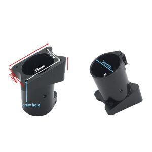 20mm 25mm 30mm Pipe Diameter Tripod Fixing Seat Plant Protection UAV Landing Gear Frame Aluminum Alloy Connector