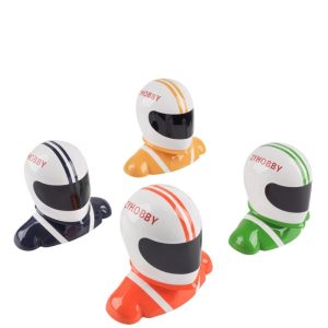 Fulai Te FLT R Fiberglass Composite Full Face Pilot Head Model for RC Model Aircraft