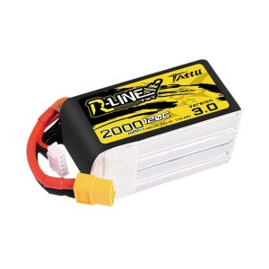 بطارية تاتو R Line 3S 2000 مللي أمبير 120C ليبو 4S1P بموصل XT60 للدرونات FPV