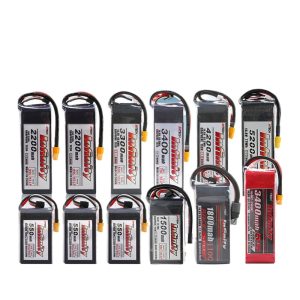Flower Brand Lipo Battery 2S 3S 4S 5S 6S High Capacity for RC Model Aircraft FPV Drone Universal