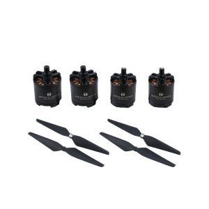 مجموعة طاقة Tmotor Tiger Motor Air Gear 450 لمتعددات الدوار، بمحركات 2216 ومراوح 1045 ذات قفل ذاتي