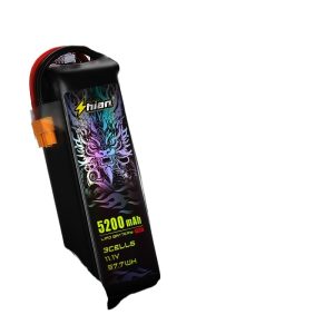 Shianmx LiPo-Akku 4200mAh 5200mAh 6200mAh 75C 7,4V 11,1V für RC-Autos und Gelände-Fahrzeuge