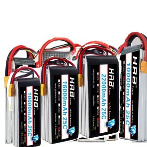 HRB RC LiPo Battery 10000mAh 16000mAh 22000mAh 25C 2S3S4S5S6S for Aircraft