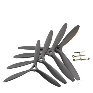Fixed Wing Model Three Blade Propeller 8060 9060 1060 1170 High Strength with Fairing Option