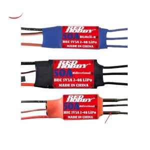 RedsHobby BLHeliS Single Two Way 50A Brushless ESC for Drone Aircraft Model Ship Model Thruster