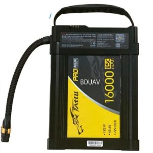 TATTU Hochspannungs-Lithium-Akku 16000 mAh 25C 45,6 V 12S für Pflanzenschutzgeräte