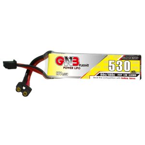 GNB High Energy 530mAh 2S 76V 90C HV LiPo Battery for FPV Drones