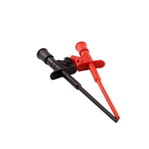 Professioneller, vollständig isolierter Schnelltest-Haken – flexible Sonde für Hochspannungs-Messungen, 4-mm-Buchse, Art.-Nr. 20169