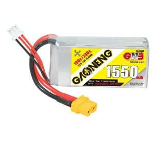 LiPo-аккумулятор GNB High Energy на 1550 мАч, 2S, 7,4 В, 100 C для радиоуправляемых автомобилей и моделей