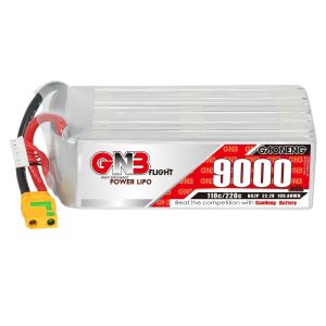Акумулятор GNB High Energy на 9000 мА·год, 6S, 22,2 В, 110°C для радіокерованих гелікоптерів та літаків