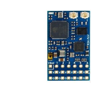 مستقبل Matek ELRS R24 P6V 2.4 جيجاهرتز PWM مع بارومتر للطائرات النموذجية FPV