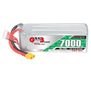 LiPo-аккумулятор GNB High Energy на 7000 мАч, 6S, 22,2 В, 70 C для RC-автомобилей, модельных кораблей и вертолетов