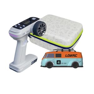 LDARC V64 Desktop Mini Van RC Car 1 64 Scale Electric Parent Child Entertainment
