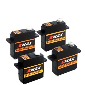 Yin Yan Micro Ultra Thin Servo ES3301 ES3302 ES3351 ES3352 Digital Analog Plastic Metal Gear