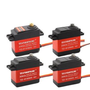 Sky Air Large Torque Steering Gear TD8115 8120 8125 8130 for RC Models 15KG 20KG 25KG 30KG