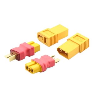 Amass XT60 D Conversion Head Connector XT60 Male to T Plug Female Model Accessories
