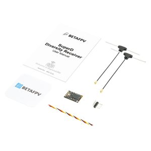 BETAFPV SuperD Diversity Receiver ELRS 24G for FPV Drone Long Range