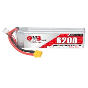 LiPo-аккумулятор GNB High Energy емкостью 6200 мАч, 3S, 11,1 В, 110°C для квадрокоптеров и моделей RC