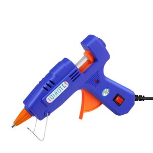 Hot Melt Glue Gun 100V-240V 30W with Switch Indicator Light for Aircraft Model Repair Craft DIY