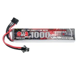 GNB High Energy 1000mAh 3S 11.1V 30C LiPo Battery XT30 for Airsoft Air Gun Toy CS Real Field