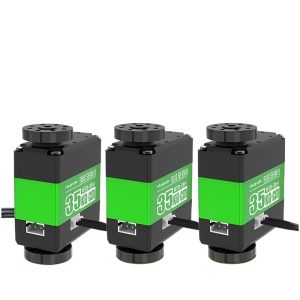 Bus Serial Servo HTD-35H High Voltage Intelligent Port 35kg Torque Three-Port Metal Shell with Feedback