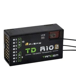FrSky TD R10 2 4GHz 900MHz Dual Frequency Receiver 10CH PWM Output