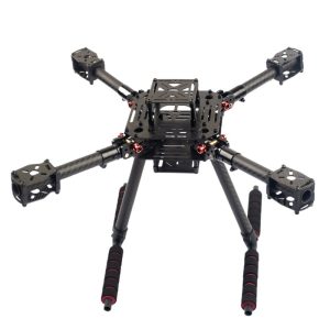 LX350 PRO Carbon Fiber Umbrella Folding Quadcopter Frame Kit F450 E350 F330 Compatible Multi Axis Aerial Photography