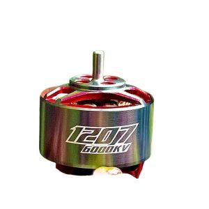 RCINPOWER GTS 1207V2 Brushless Motor 5000KV for Mini FPV Drones Titanium Red