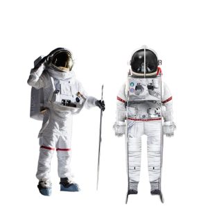 Astronaut Humanoid Model Fixed Wing RC Aircraft Science Festival Drone Smoke Performance