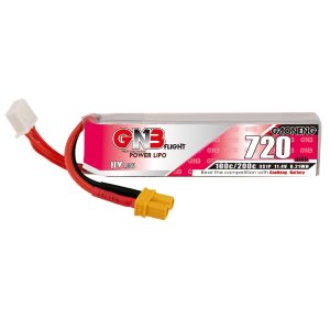 GNB 720mAh 3S 11.4V 100C HV Lipo Battery for FPV Drone GAONENG