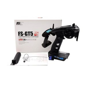 Flysky Fusi GT5 Gun Control with BS6 Receiver 6 Channel RC Car and Boat Remote Control