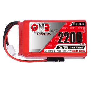 Аккумулятор GNB 2200 мАч 2S 7,4 В 5C LiPo для передатчика и приемника GAONENG