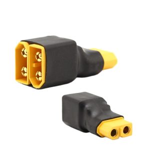 Amass Model Aircraft Lithium Battery Adapter XT60 XT90 T Plug Series Parallel Plug 1 Female to 2 Male