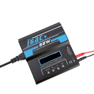I6Ac 80W Balanced Charger Lithium Battery Multifunctional Intelligent Car Ship Model FPV Drone Charger