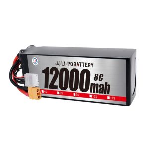 بطارية طائرات بدون طيار بسعة 12000 مللي أمبير/ساعة و12 خلية و25 سي، توفر استخداماً طويل الأمد للحماية النباتية والتصوير الجوي ورسم الخرائط