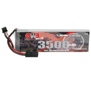 Акумулятор GNB High Energy на 3500 мА·год, 2S, 7,4 В, 40 C для моделей радіокерованих іграшок та реальних польових умов