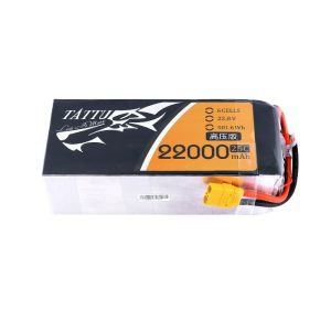 TATTU HV 22000mAh 25C 6S1P XT90-S LiPo Battery for UAV Plant Protection Mapping
