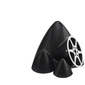 F3A Carbon Fiber Fairing Side Screw Non Opening Propeller Paddle Cover 175 to 3 Inch Aluminum Bottom