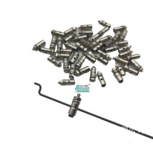 Metal Fast Regulator Steering Gear Rudder Angle Steel Wire Connection Rod for RC Model 1.2 1.8 2.1mm