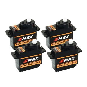 Сервоприводы Emax серии ES08A, ES08MA, ES08D и ES08MD – 8 г, 9 г, 12 г, аналоговые и цифровые для моделей RC