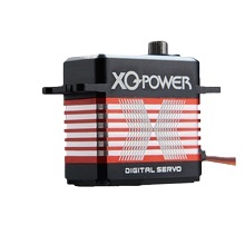 XQ-S8215D – 15-килограммовый полностью металлический сервопривод с бескорпусным двигателем для моделей самолетов в масштабе RC