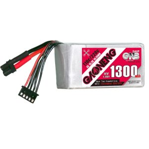 GNB 1300mAh 4S 152V 110C High Energy FPV LiPo Battery for RC Aircraft Model GAONENG
